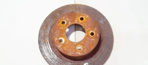 Nissan Almera Tino Rear brake disc neventiluojamas
