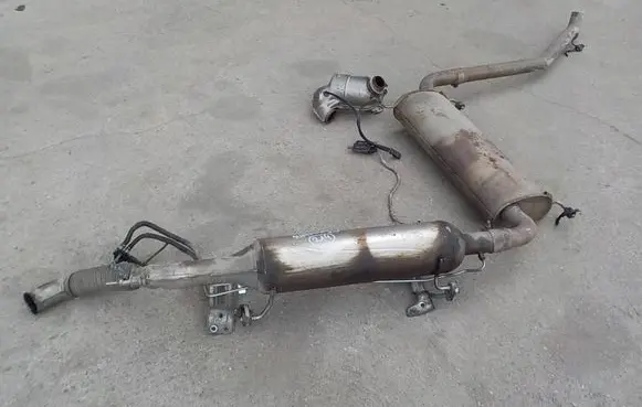 Citroen Jumper Rear muffler/silencer tail pipe 1379604080 C922