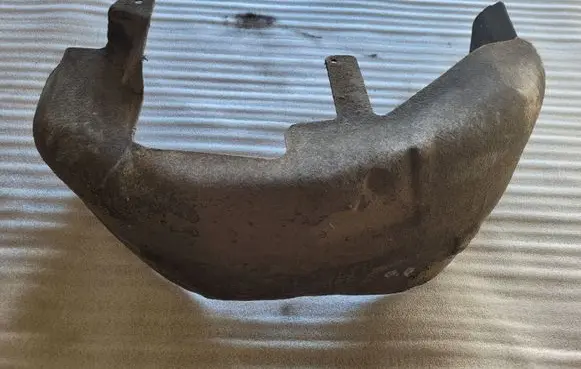 Ford Mustang V Rear arch fender liner splash guards