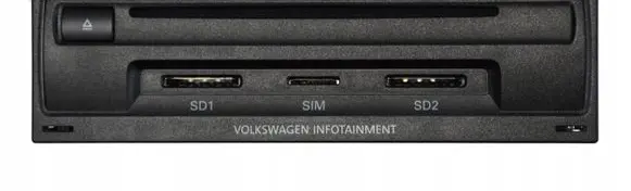 Volkswagen Touareg III Navigation unit CD/DVD player 7P6035770D