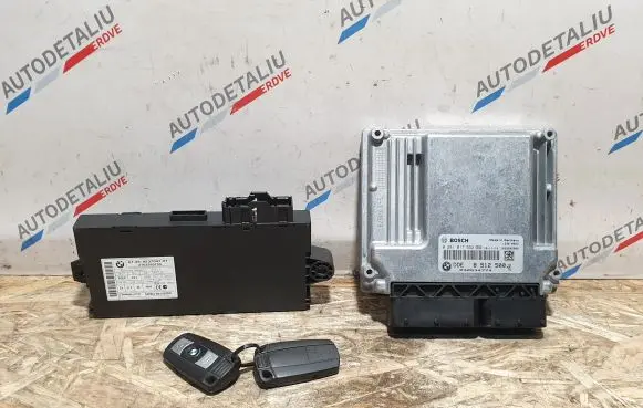 Engine ECU kit and lock set