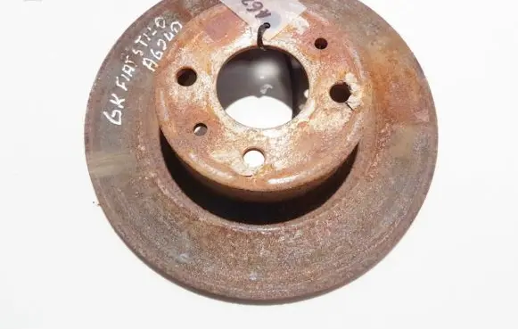 Fiat Stilo Rear brake disc neventiliuojamas