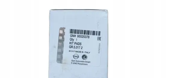 Opel Grandland X Brake pads (rear) 