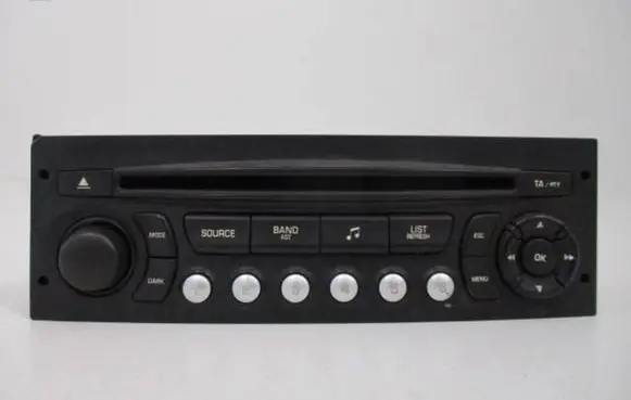 Citroen C3 Radio/CD/DVD/GPS head unit 96775574XT