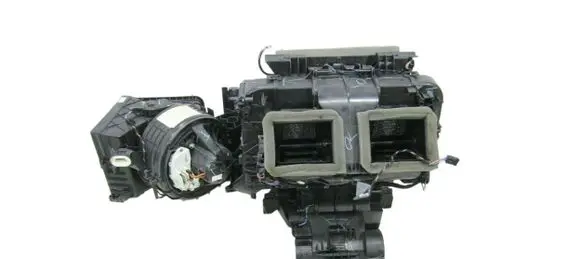 Interior heater climate box assembly