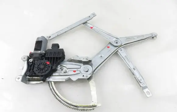 Opel Zafira B Front door window regulator with motor 994886101