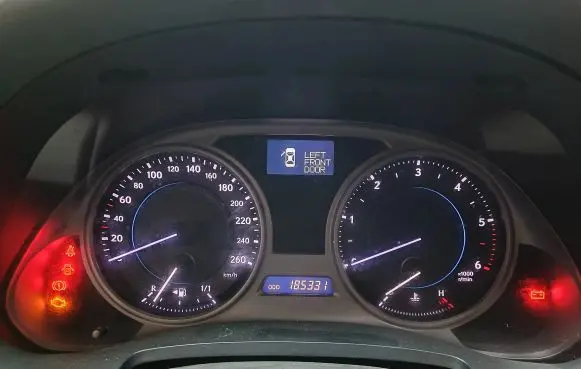 Lexus IS 220D-250-350 Speedometer (instrument cluster) 8380053670 2574301434