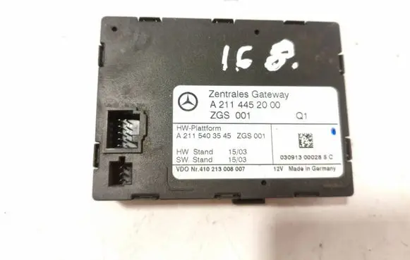 Gateway control module