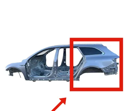 Renault Talisman Rear arch 