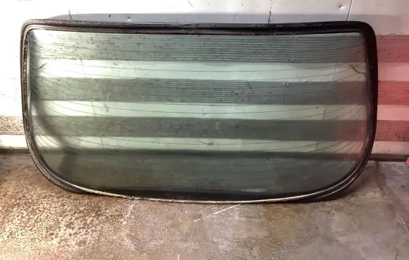BMW 3 E36 Rear windscreen/windshield window 43R001025 E00066