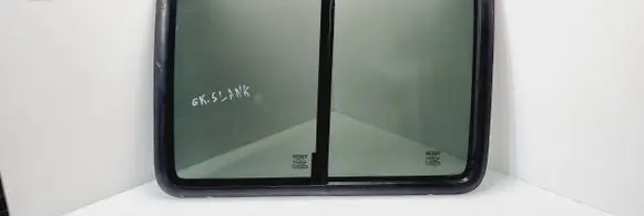 Fiat Doblo Sliding door window/glass 43R001595 AS3M5532DOT682