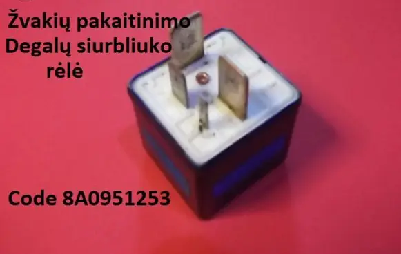 Audi V8 Glow plug pre-heat relay 8A0951253