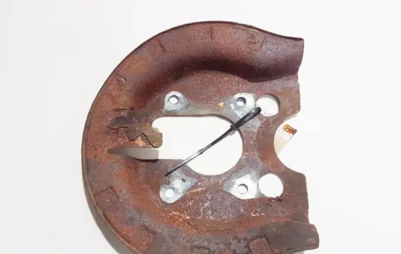 Peugeot 307 Rear brake disc plate dust cover 