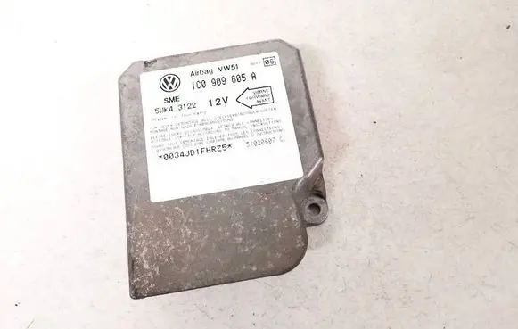 Volkswagen Transporter - Caravelle T5 Airbag control unit/module 1C0909605A 5WK43122