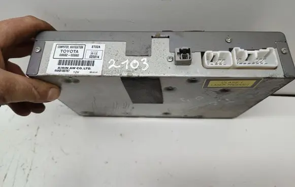 Navigation unit CD/DVD player