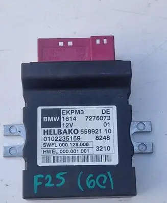 BMW X3 F25 Fuel injection pump control unit/module 7276073