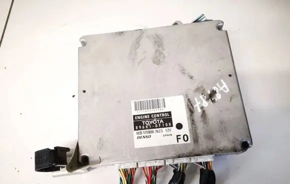 Toyota Corolla Verso AR10 Engine control unit/module 896610f100 89661-0f100
