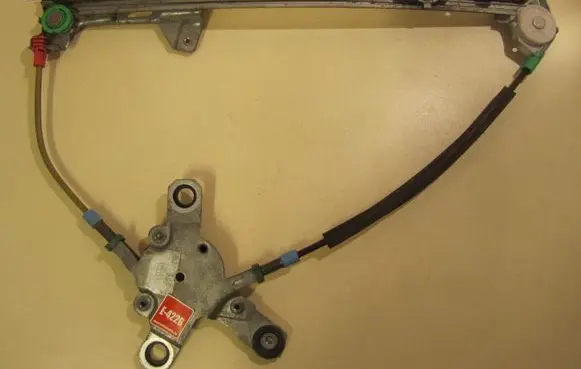 Audi A8 S8 D2 4D Front window lifting mechanism without motor 4A0837398D