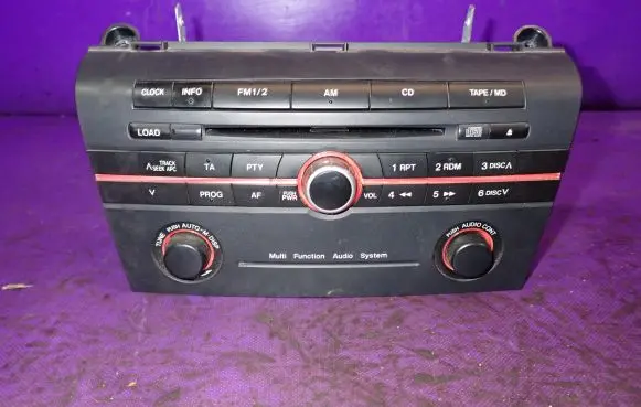 Mazda 3 I Radio/CD/DVD/GPS head unit BP4M66950A