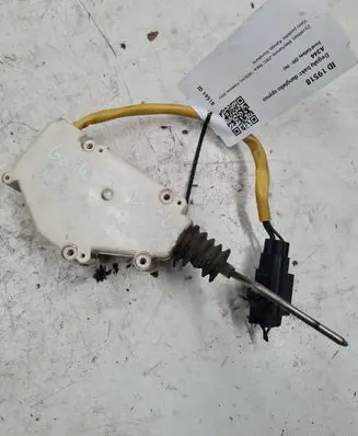 Fuel tank cap lock motor