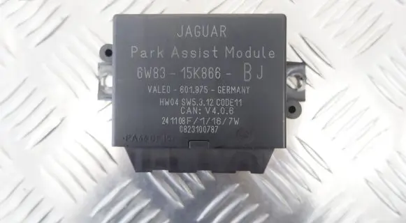 Jaguar XF X250 Parking PDC control unit/module 6W8315K866BJ