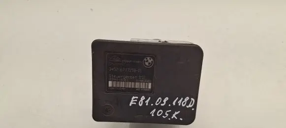 BMW 1 E81 E87 ABS Pump 6777159 6777158