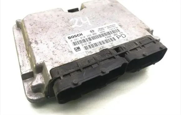 Opel Zafira A Engine control unit/module 24417169 0281010268 28SA4802