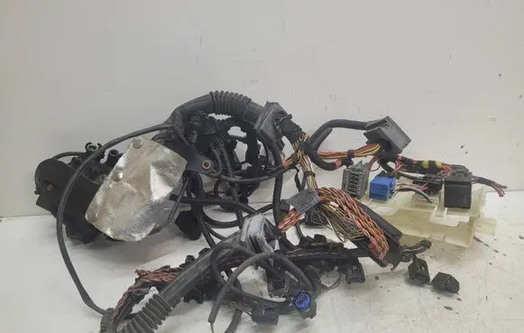 BMW 5 E60 E61 Engine installation wiring loom 53781210 756027810D E5581V