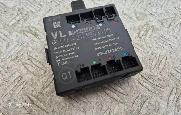 Mercedes-Benz C W204 Door control unit/module A2128203485