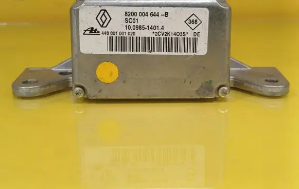 ESP acceleration yaw rate sensor