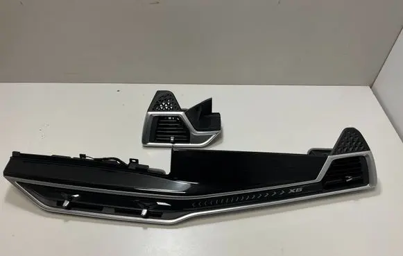 Dashboard air vent grill cover trim