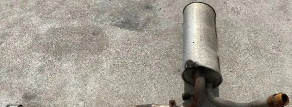 Opel Astra J Rear muffler/silencer tail pipe 
