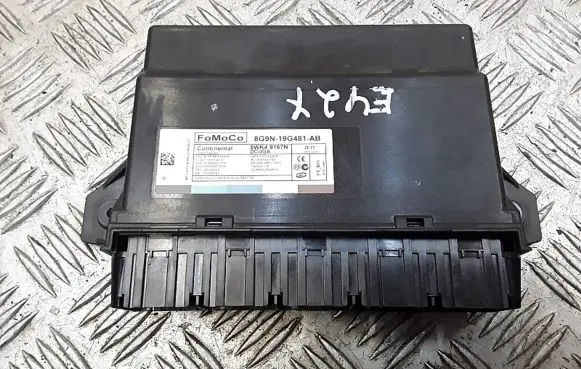 Jaguar XF Keyless (KESSY) go control unit/module 8G9N19G481AB