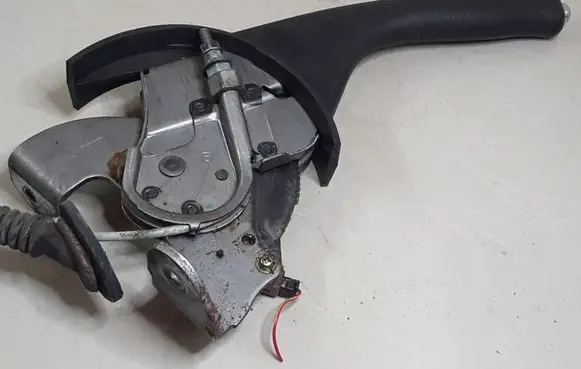 Toyota Corolla Verso E121 Handbrake/parking brake lever assembly