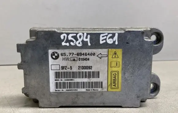 BMW 5 E60 E61 Airbag control unit/module 6946400 65776946400