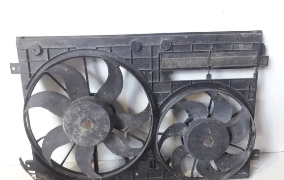 Seat Altea Electric radiator cooling fan 1355D300191