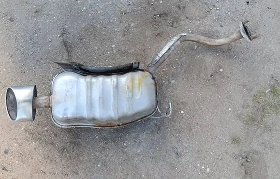 Hyundai Santa Fe Muffler/silencer CMM35