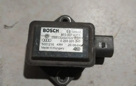 Audi A6 S6 C5 4B ESP acceleration yaw rate sensor 8E0907637A