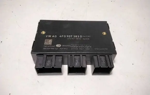 Audi A6 S6 C6 4F Tow bar trailer control unit/module 4F0907383D 5DS00999642