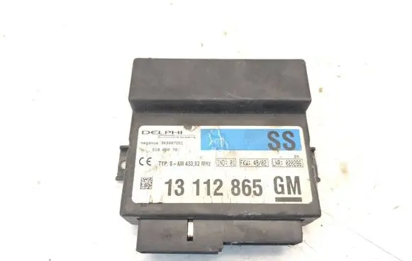 Opel Zafira A Comfort/convenience module 13112865