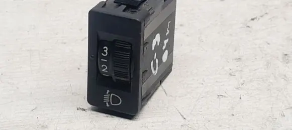 Citroen C3 Headlight level height control switch 96384422XT 96366692XT