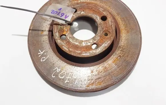 Renault Modus Front brake disc ventiliuojamas