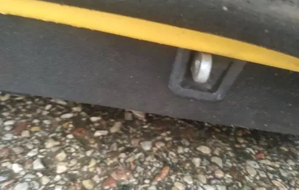 Audi A2 Rear door check strap stopper
