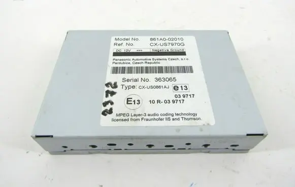 Toyota Auris 150 Other control units/modules 861A002010