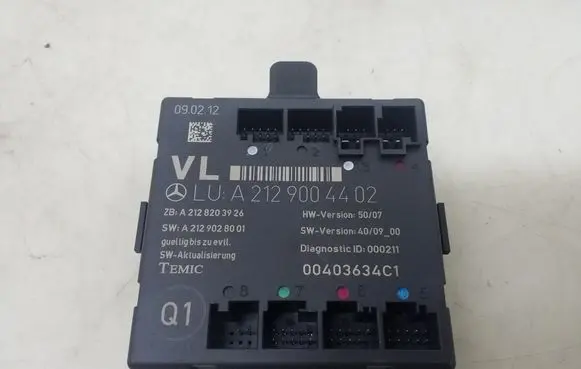 Mercedes-Benz E W212 Door control unit/module A2129004402