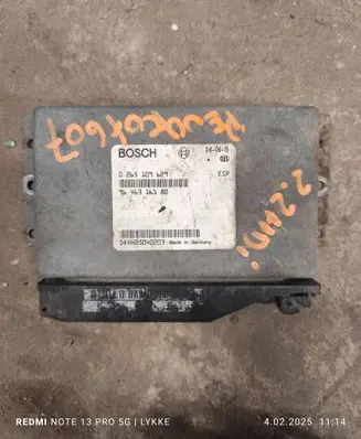 Peugeot 607 ESP (stability system) control unit 9646316180 0265109629 DKHH25040203