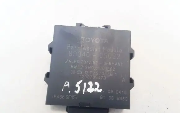 Toyota Avensis T270 Other control units/modules 8934005022 89340-05022