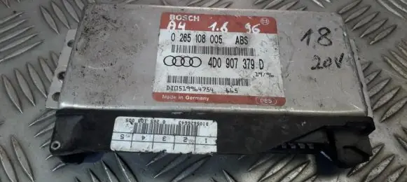 Audi A6 S6 C6 4F ABS control unit/module 0265108005 4D0907379D
