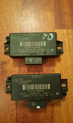 Renault Captur II Parking PDC control unit/module 284L04495R