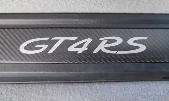 Porsche 718 Cayman 982 982c Side skirt rear trim 98150498156 GT4RS
